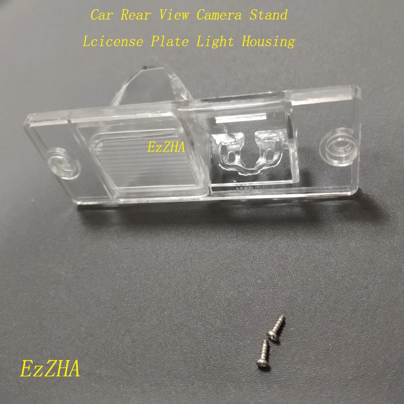 EzZHA Car Rear View Camera Bracket License Plate Light For Mitsubishi Pajero 2006 2007 2008 2009 2010 2011 2012 2013 2014-2017