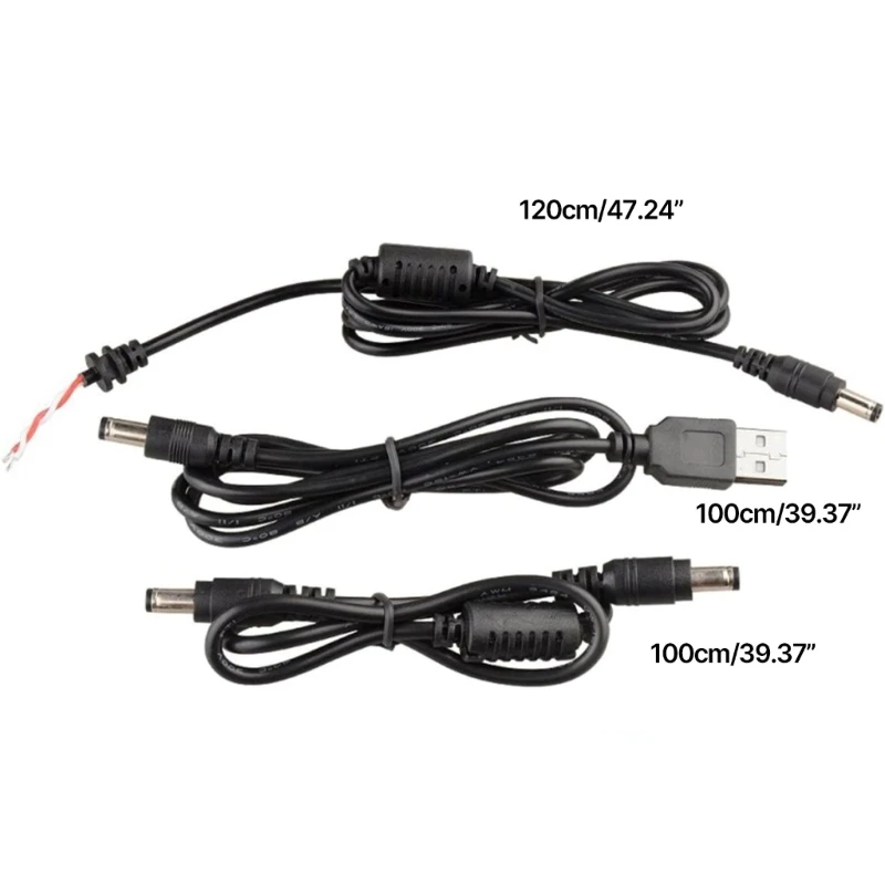 Versatile Laptop Power Connector Set 28Pcs Tip Adapters Power Supply Plugs Adaptors with Cable for Various Models