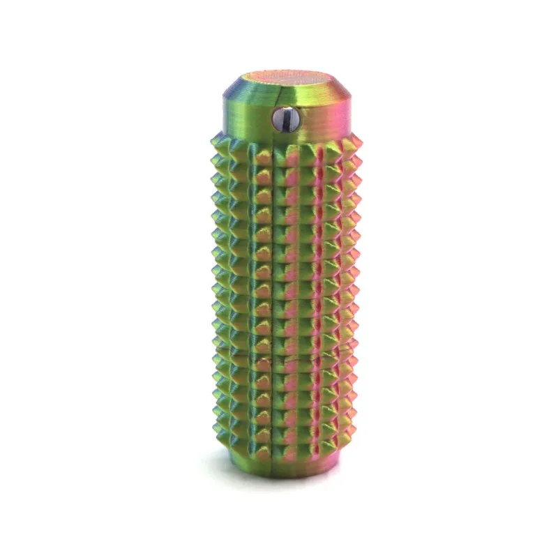 Taktiler Sensorischer Schlüsselanhänger | BPA-freies Fidget-Spielzeug zur Angstlinderung mit Stachelgriff, Tragbares Büro-Schreibtisch-Stressabbau-Tool – Detail 14