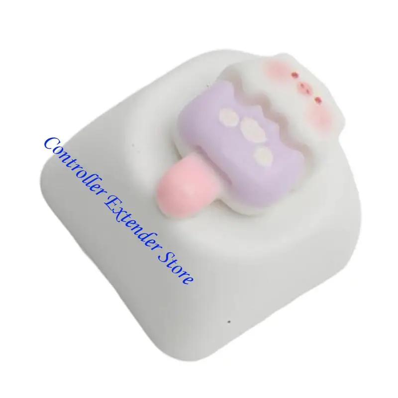 N84B encantador teclado cerdo para teclados mecánicos resina con textura suave