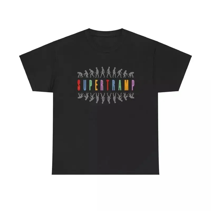 Supertramp Band breakfast in america Black T Shirt Full Size S 5XL