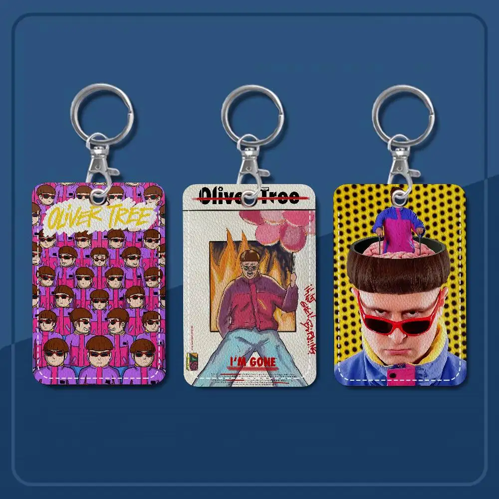 Singer Oliver Tree Nickell Card Holder Suitable for Bank Business Work Card Holder Credit ID Card Badge Bag Holder Keychain