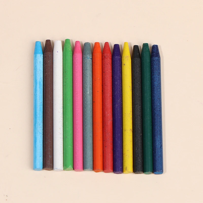 1 conjunto de lápis em miniatura para casa de bonecas 1/12 para acessórios de casa de boneca de papelaria