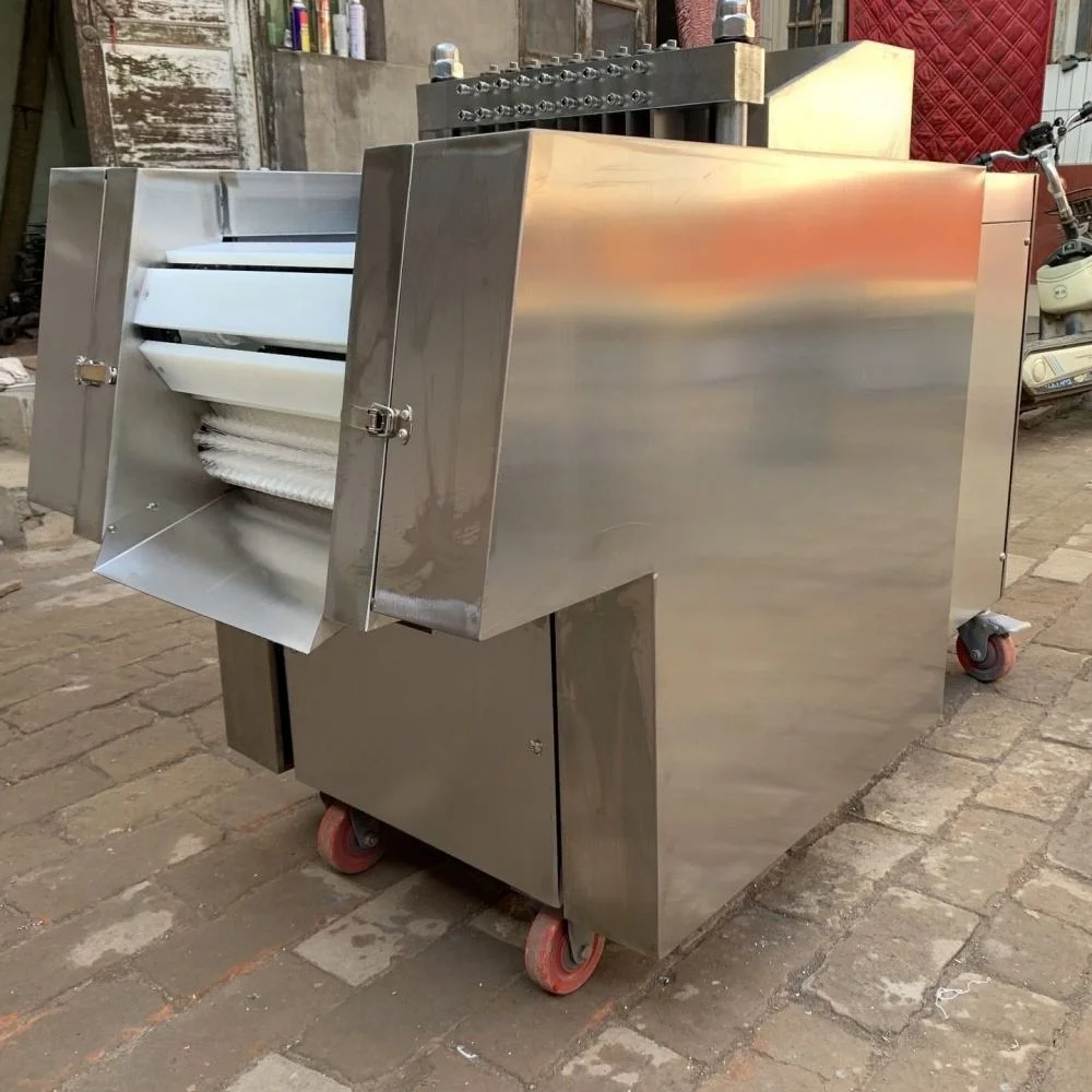 Automatic Beef Meat Cube Frozen Meat Dicer Cutter Pork Fish Slicer Commercial Chicken