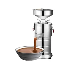 commercial electric small colloid mill food peanut butter processing making grinder machine for