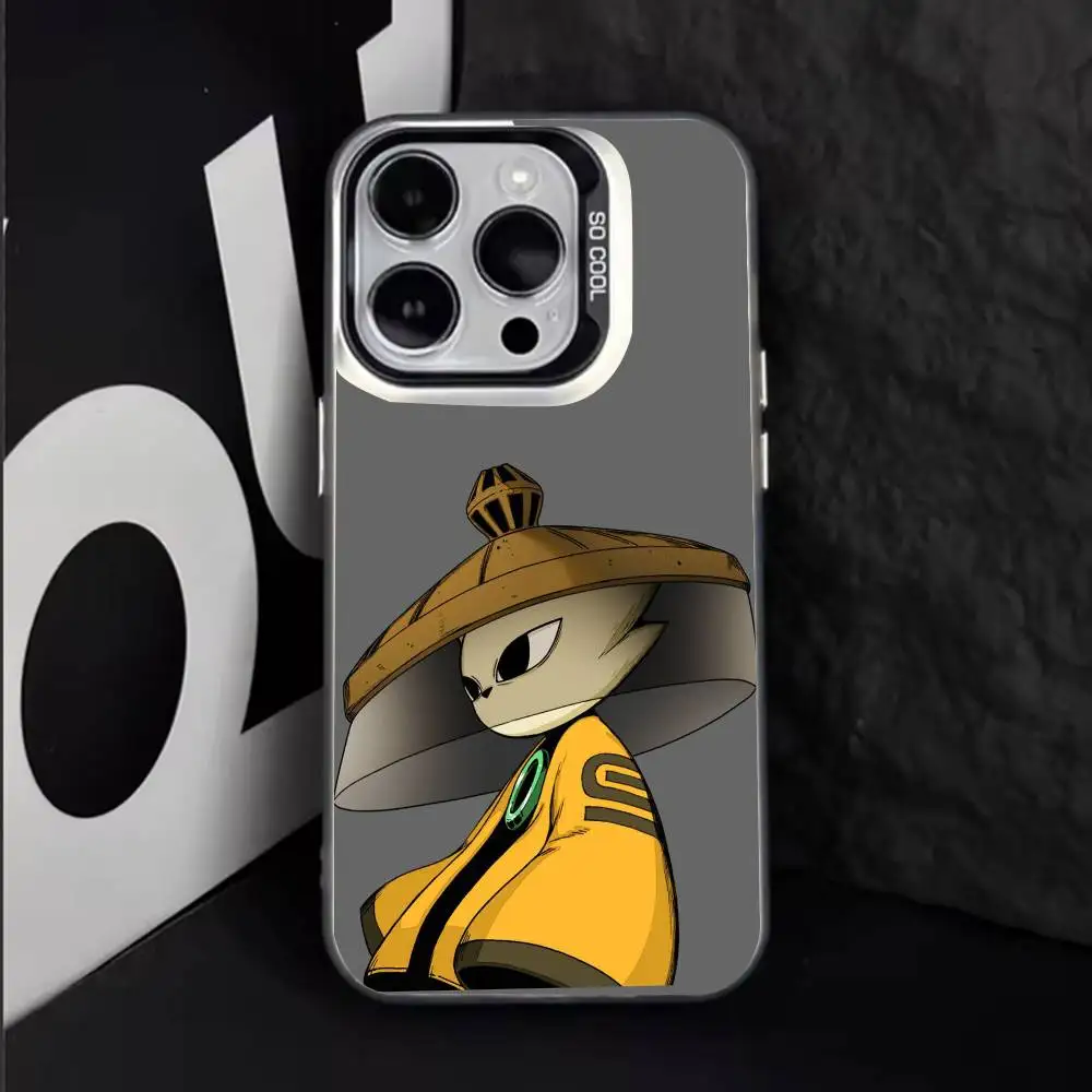 N-Nine Sols Game Phone Case For iPhone17,16,15,14,13,12,11 Plus,Pro Max White Matte Shockproof Cover