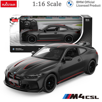 RASTAR BMW M4 CSL Sport Cars RC Car 1:16 Scale Remote Control Vehicle Car Model Auto Machine Toy Gift For Kids Adults