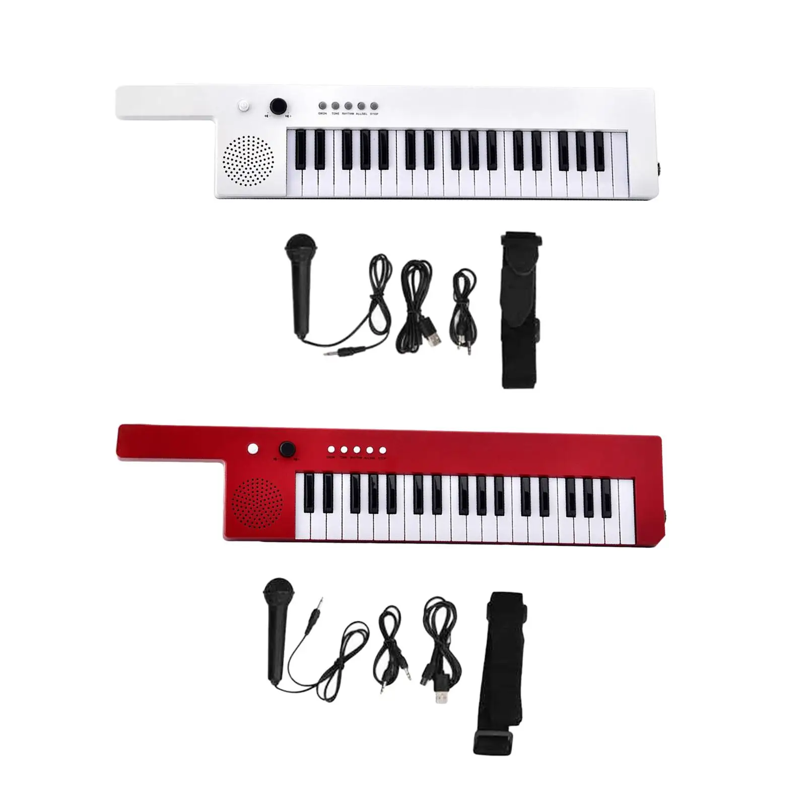 Keyboard Piano Musical Microphone Practical for Beginner Show Learning