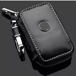 Universal Genuine Leather Car Key Cover Case Wallet Bag Keychain For Opel Benz BMW Audi Toyota Honda Hyundai Cadillac Lexus Kia