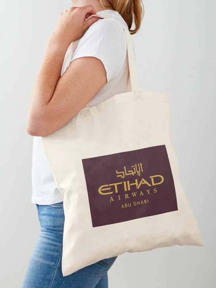 Etihad Airways Tote Bag custom fabric bag Shopper bag Women's shopping luxury women