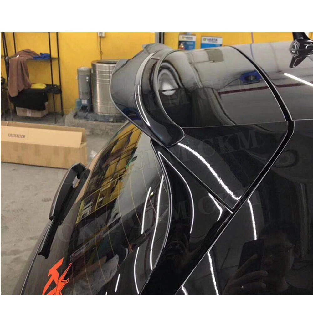 

Задний спойлер на крышу из углеродного волокна, крылышки из АБС-пластика для Volkswagen VW Golf 7 7,5 VII MK75 R GTI Rline 2014-2019