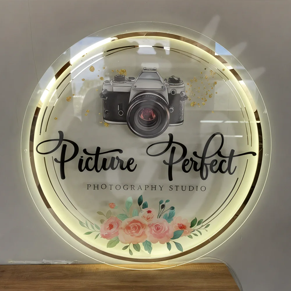 

Светодиодный знак для маникюрного салона на заказ, акриловый 3D металлический узор, буква, неоновая вывеска, подарки на день рождения, настенный декор, вечерние светящиеся вывески на заказ