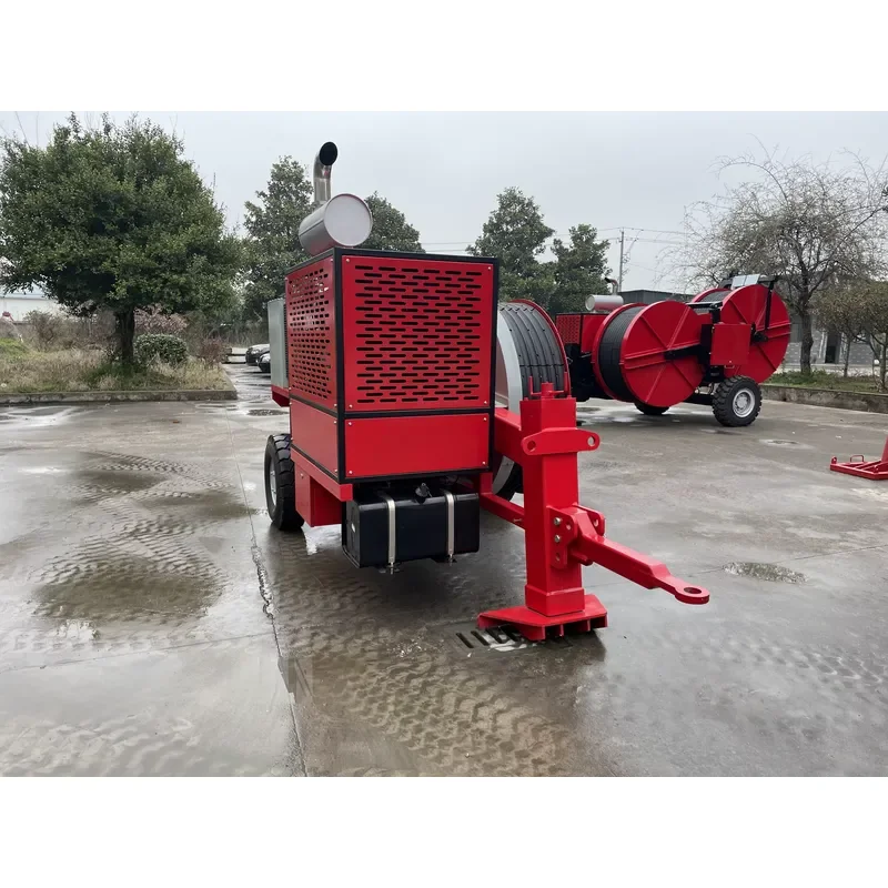 Precision 40KN Hydraulic Cable Puller Tensioner Stringing Equipment