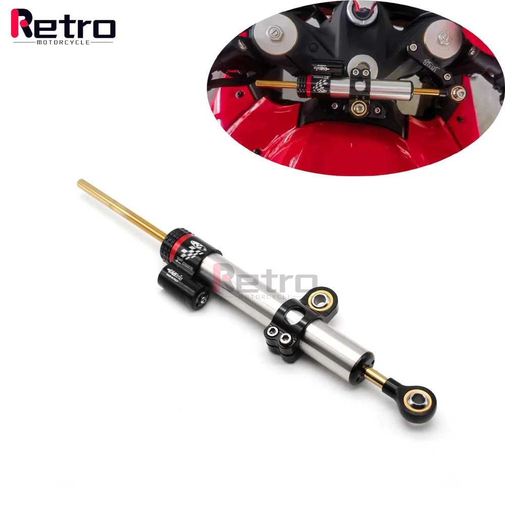 CNC Universal Motorcycle Adjustable Stabilizer Steering Damper for Suzuki DL1000 DL650 DL1050 DL250 V-Strom