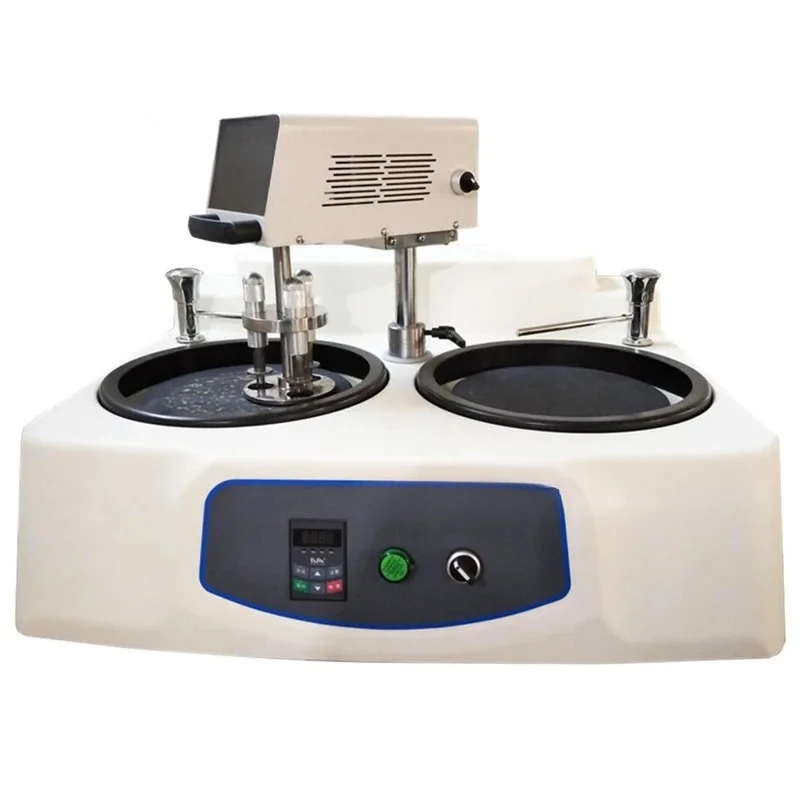 Semi-automatic sample grinding and polishing machine MP-2BM double disc stepless variable speed matching