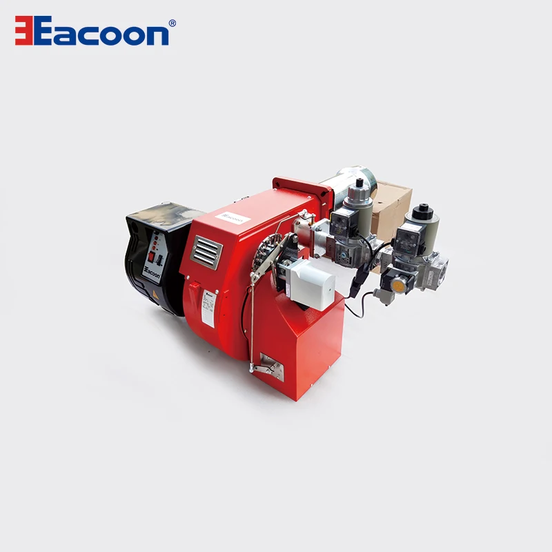 High Power Two-Stage Industrial Burner Essential Boiler Parts Included for Condition Boiler