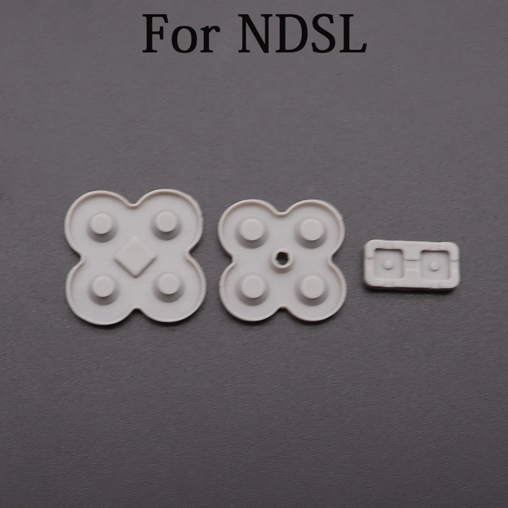 1Set For Xbox 360 Switch NES  Wii  PSP1000 For New 3DS XL LL NDSL NDSi XL LL Replacement Rubber Conductive Button Pad