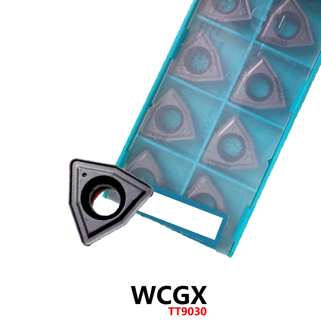 

Оригинальные WCGX0402 WCGX06T3 WCGX 040204 06T308 S WCGX040204-S WCGX06T308-S TT9030 твердосплавные вставки, лезвия для держателей инструментов с ЧПУ, 10 шт.