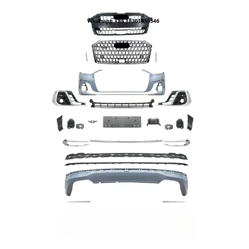 

For A8 D5 D5PA 2019-2022 High Quality Bumper Grill Body Kit Auto Parts
