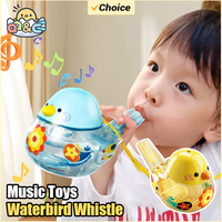 Cartoon Whistle Tide Play Fun Waterbird Plus Water Learn Bird Calls Blow Children's Musical Instrument Waterbird Whistle Toys