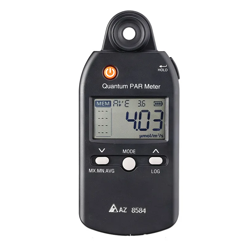 AZ8584 مقياس الإضاءة AZ-8584 كاشف التمثيل الضوئي للنباتات