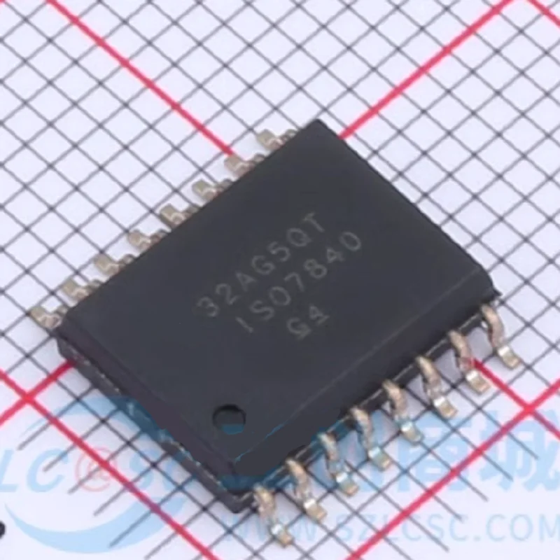 Isolators ISO7840DWR General Purpose Digital Isolator 5700Vrms 4 Channel 100Mbps 100kV/µs CMTI 16-SOIC (0.295