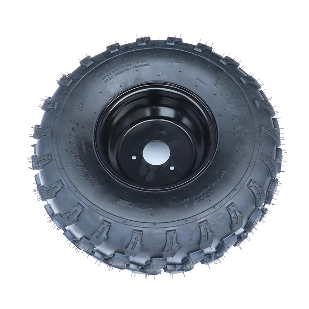 8 Inch Inflatable Wheel 19x7.00-8 Tubeless Tire & Wheel Hub For ATV Buggy Quad Bike Mower Agricultural Machinery Tyre Accessorie