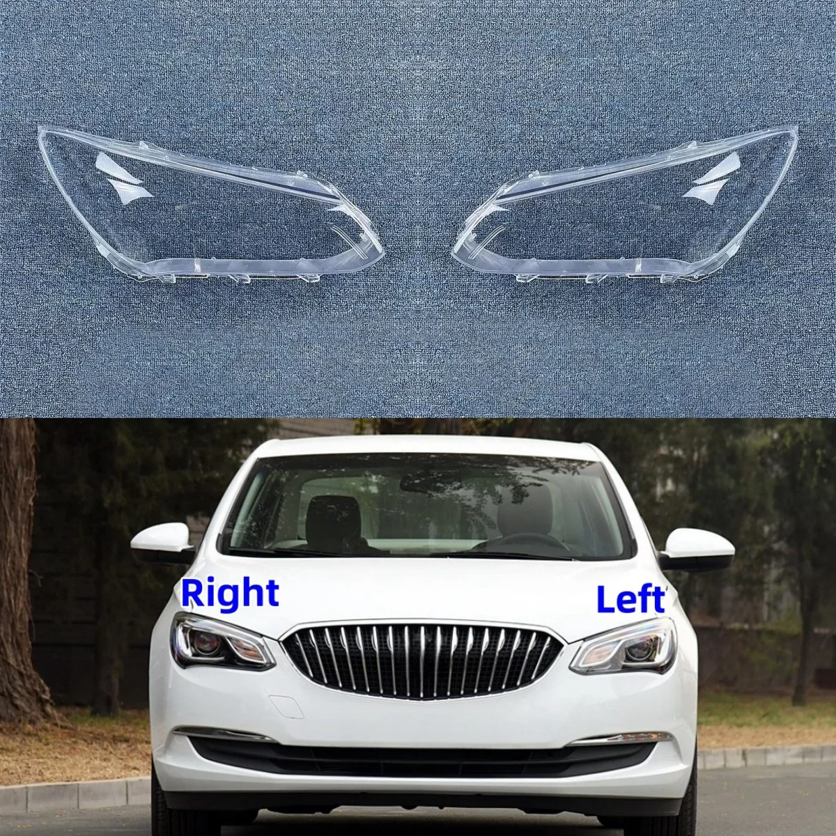 

For Buick Excelle 2015 2016 2017 Car Accessory Products Headlight Lens Replace The Original Lens