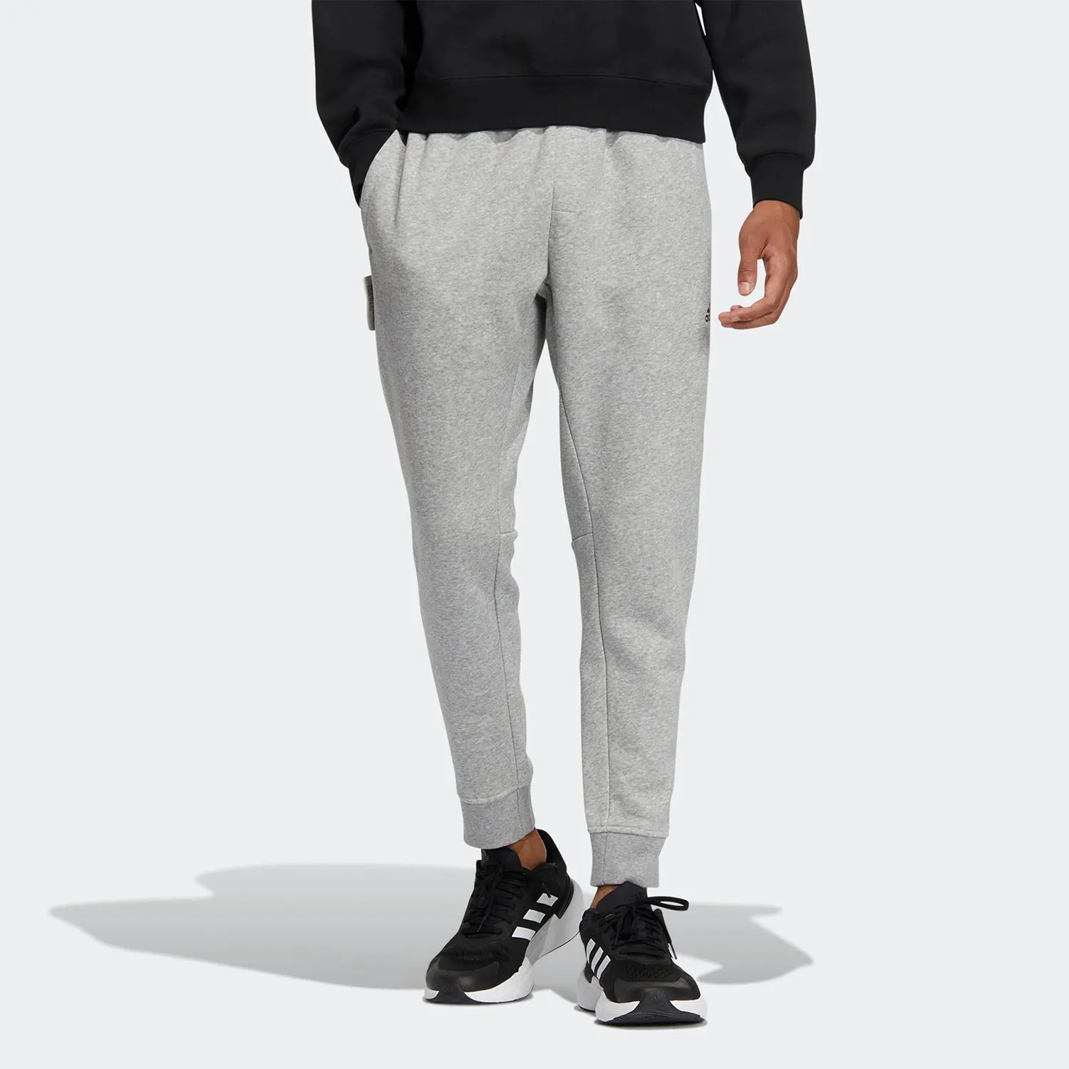 أديداس حقيقية خريف/شتاء جديد الرجال الصوف مدبب السراويل IB2727