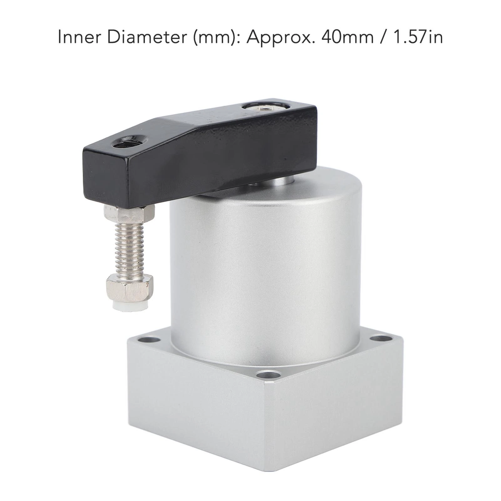 ACKR40-90 Rotating Clamping Cylinder Double Acting 90 ° Angle Swing Pneumatic Cylinder 40mm Inner Dia PT1/8 Rotating Cylinder view 3