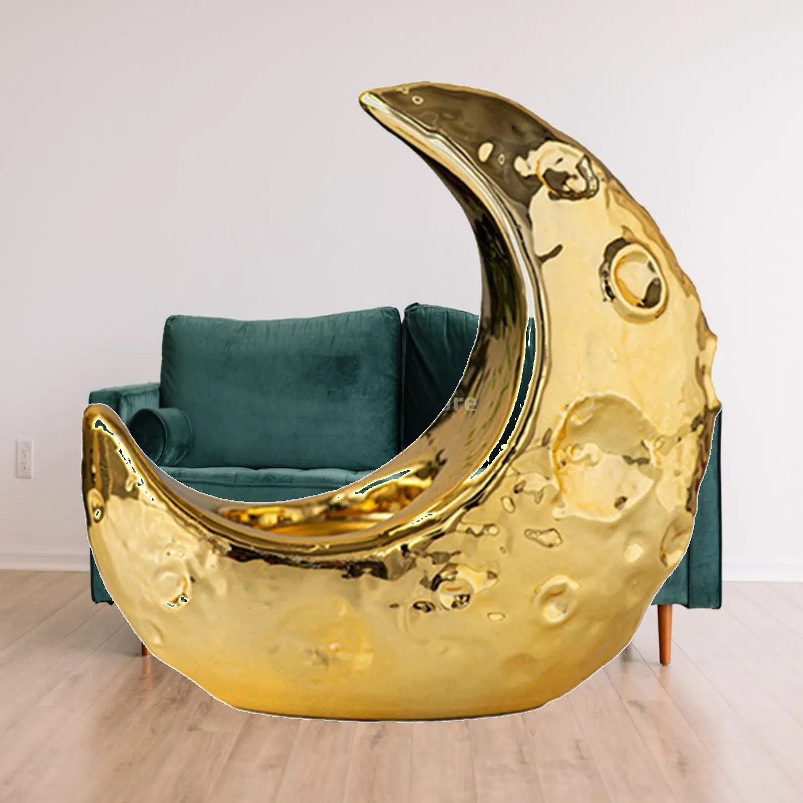 Moon Shape Incense Holder for Yoga Ceramic Burner Stick Holder Home Decor Meditation Accessory for Living Room Office Gift