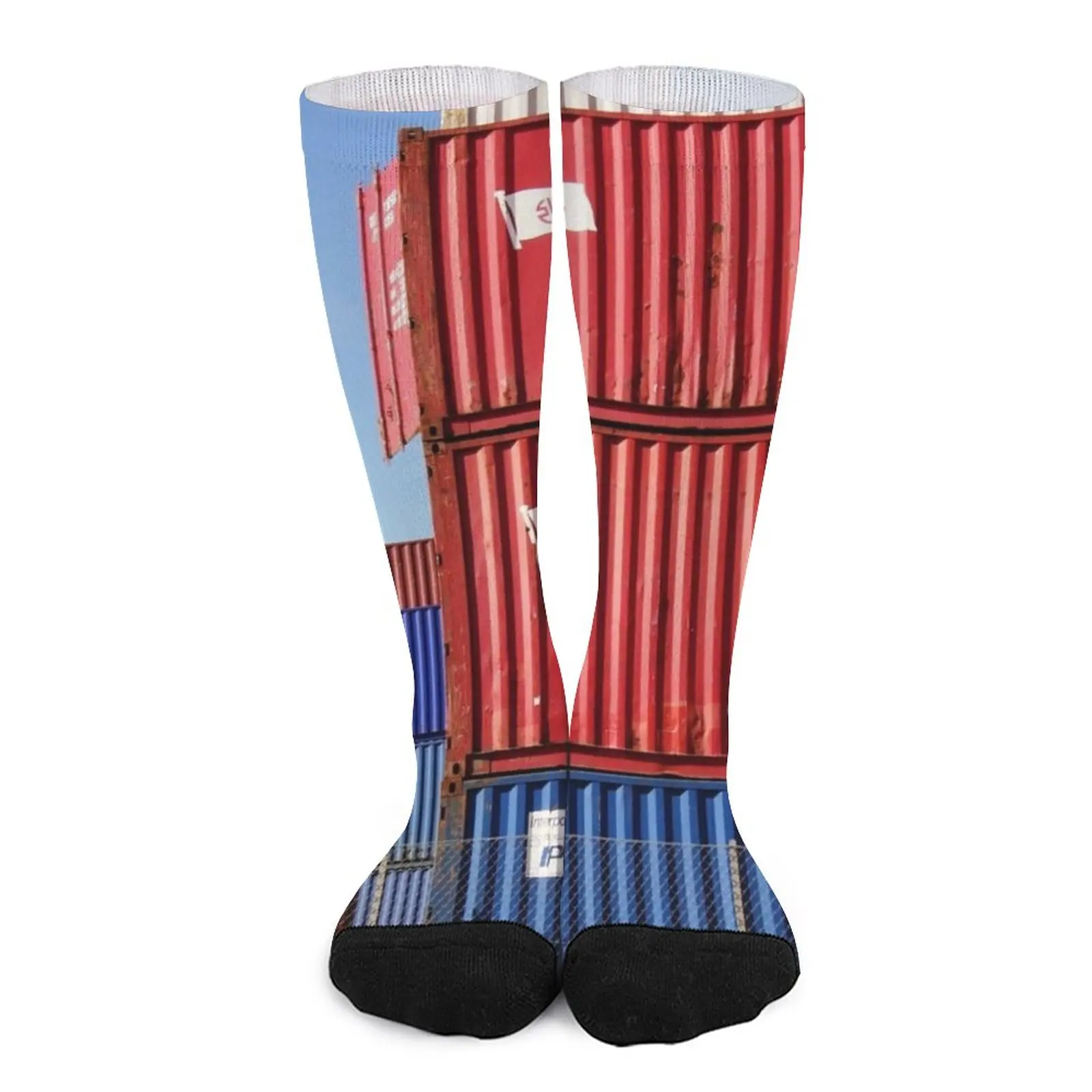 

Shipping Containers; Red, White and Blue Socks compression socks Rugby black socks