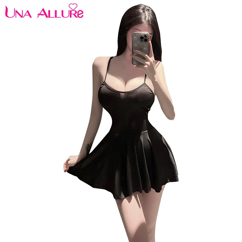 

Transparent Erotic Open Women Pajamas Color Sexy Tops Female Baby Dolls for Ladies Miniskirt Night Dress