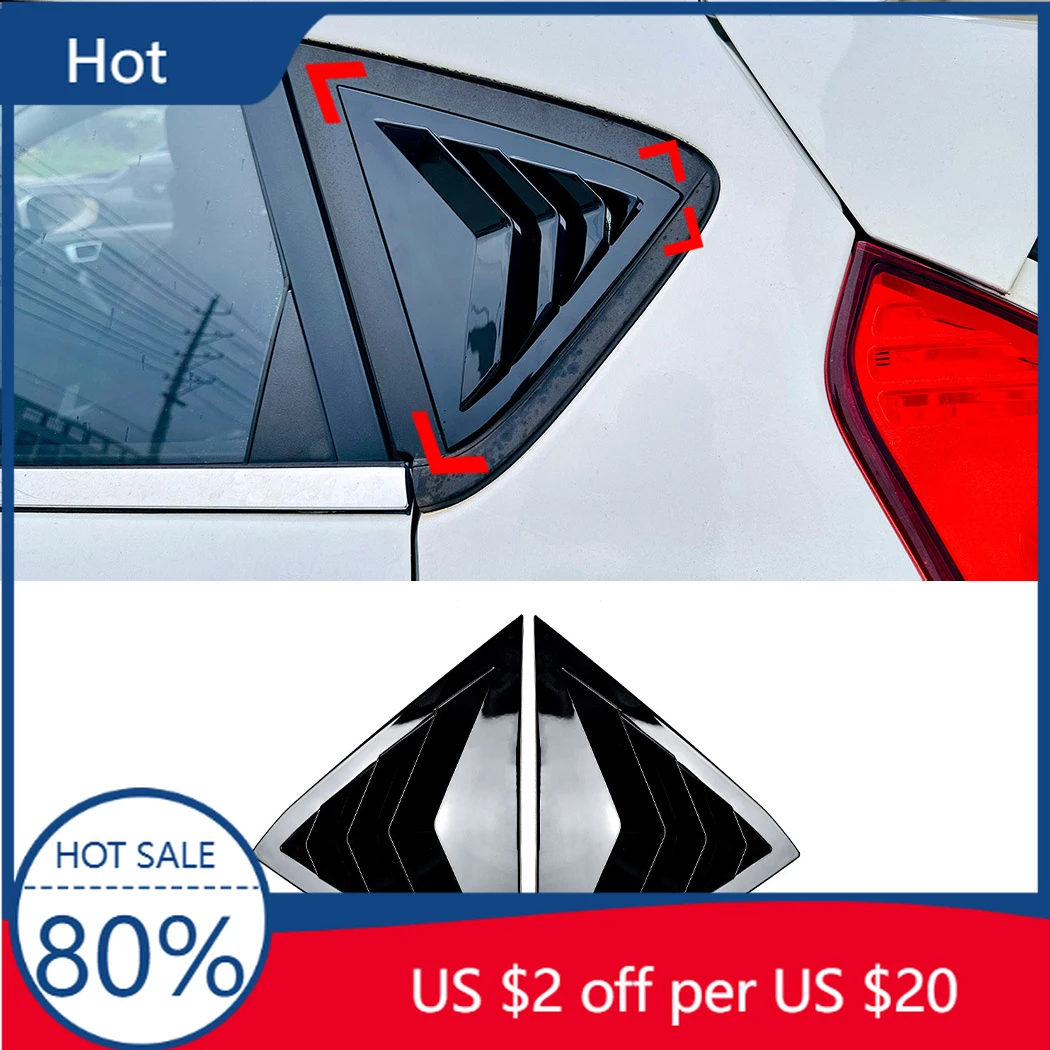 

Бамперы, жалюзи для заднего бокового окна автомобиля, вентиляционные отверстия, декоративная крышка для лобового стекла для Ford Fiesta MK7 7,5 2008-2017