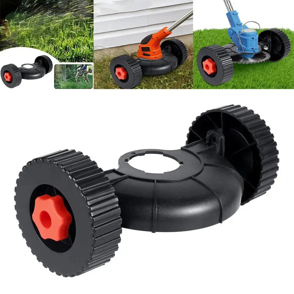 Lawn Mower Wheels Universal Lawn Mower Weed Trimmer Support Wheels for Comfortable Mowing Easy Push for Efficient for Lawnmowers