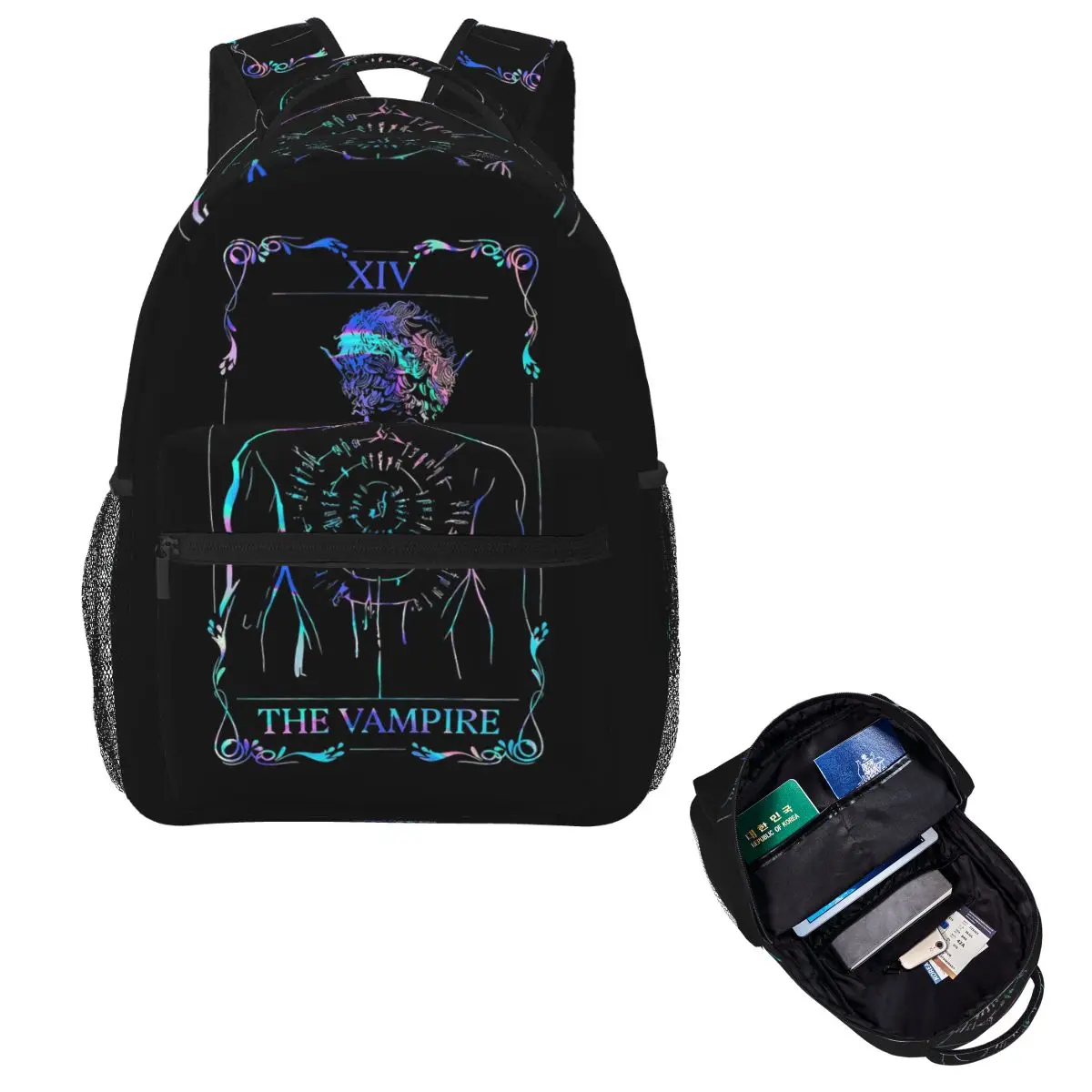 

Astarion Baldurs Gate The Vampire Backpack Hot Sale Daypack Large Capacity Children BookBag School Bag Shoulder Bags Men Women