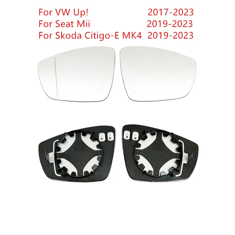 

Heated Side Mirror Glass For VW Up! 2017-2023 Skoda Citigo-E MK4 2019-2023 Seat Mii 2019-2023 Rear View Mirror Lens Accessories
