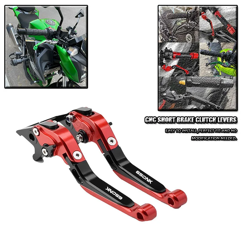 

Для CFMOTO 650 NK 650NK 2018 2019 2020 2021, регулируемые алюминиевые рычаги тормозной муфты для мотоцикла, ручка