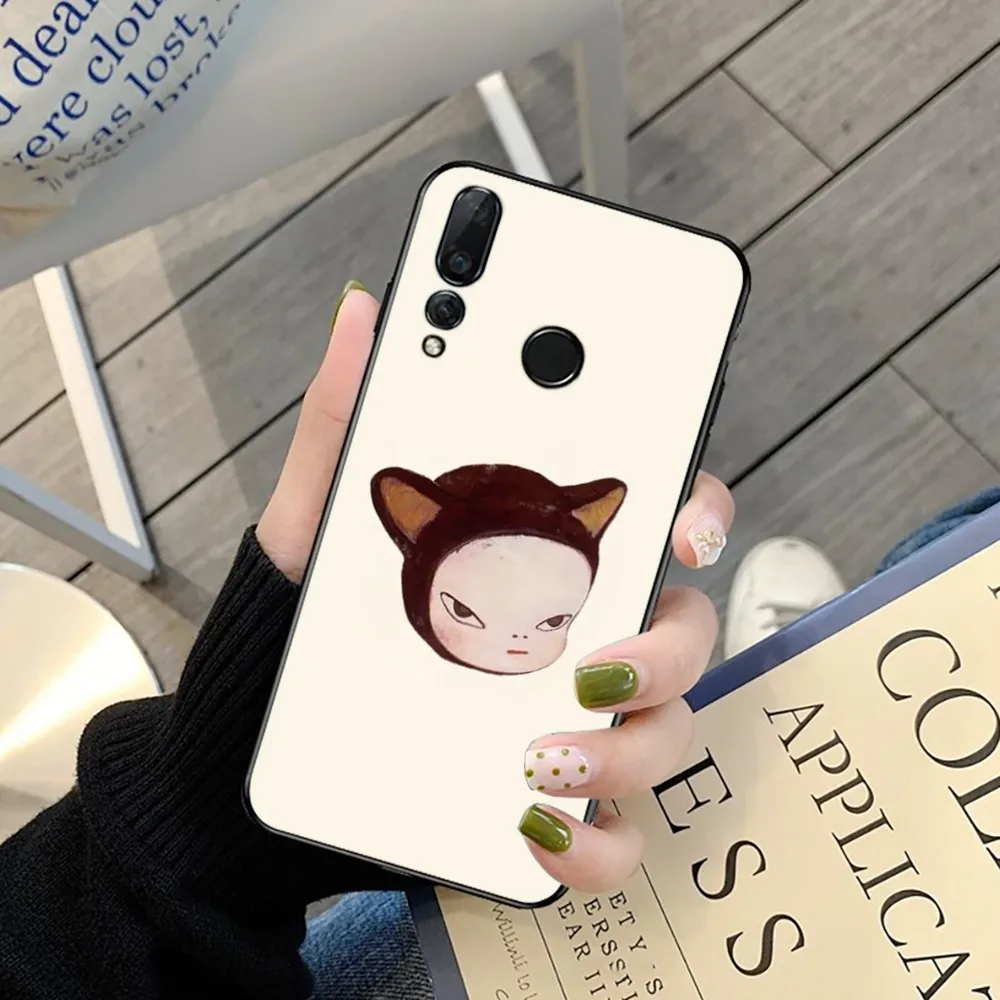 N-Nara Y-Yoshitomo Phone Case For Huawei Y9 6 7 5 Prime Enjoy 7s 7 8 plus 7a 9e 9plus 8E Lite Psmart Shell