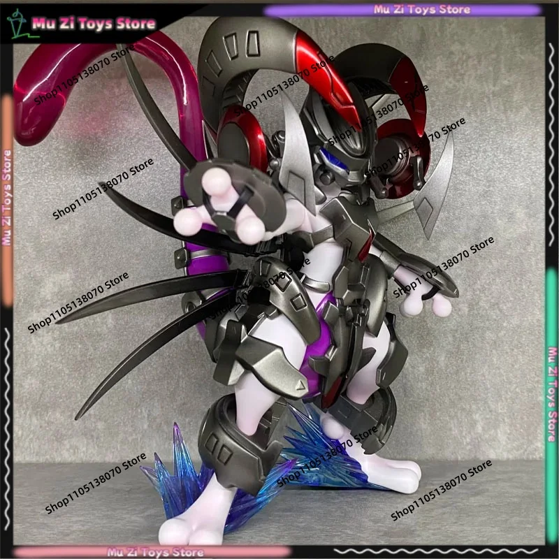 Gepanzerte Mewtu GK Anime-Figur Hochwertiges Limitiertes Sammlermodell Spielzeug Desktop-Dekoration Sammlerstück Geschenk für Erwachsene Anime-Fans