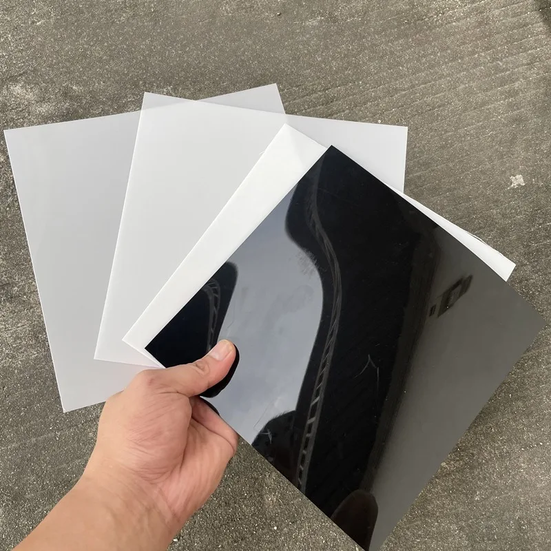 

3-1mm Black POM Plastic Sheet High Strength CNC Engineering Parts Customize Durable Industrial