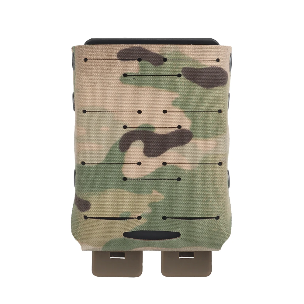 Tactical 5.56 7.62 Magazine Pouch Built-in Nylon Support Holder AR15 M4 Hunting Shooting Rifle Mag Pouch MOLLE Combat Belt Gear