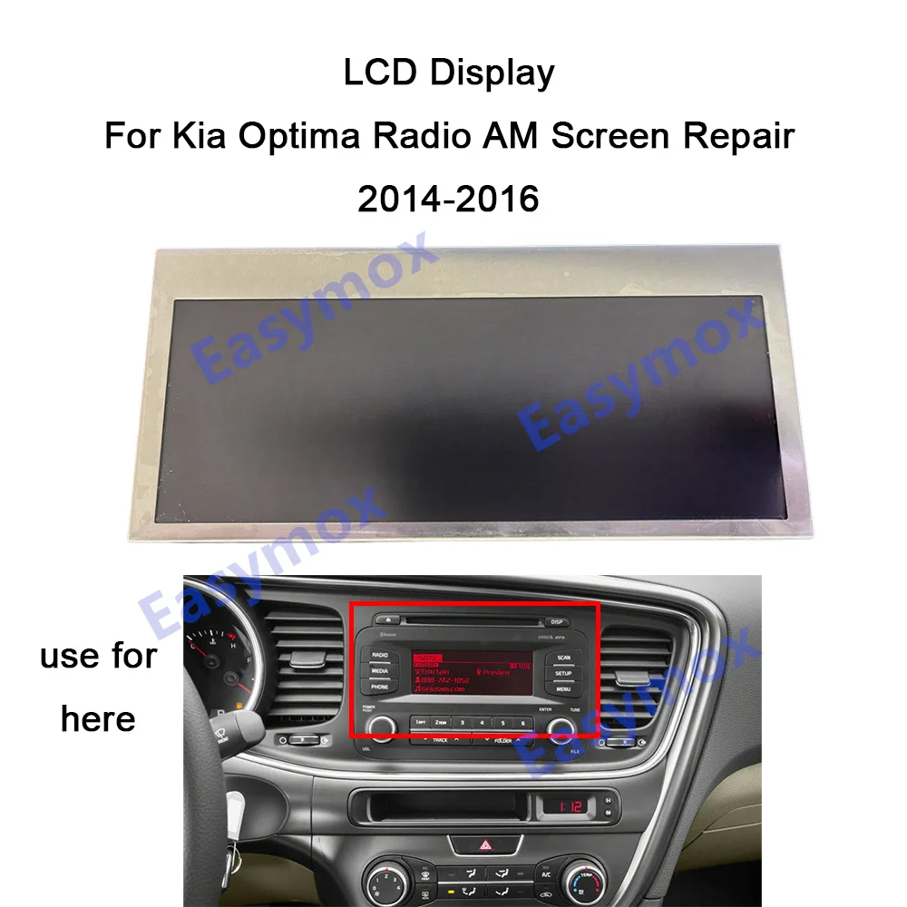 

M33305006251 For 2014 2015 2016 Kia Optima Radio Stereo AM Car Radio Screen Panel CMA2P2291-V4 Car LCD Display