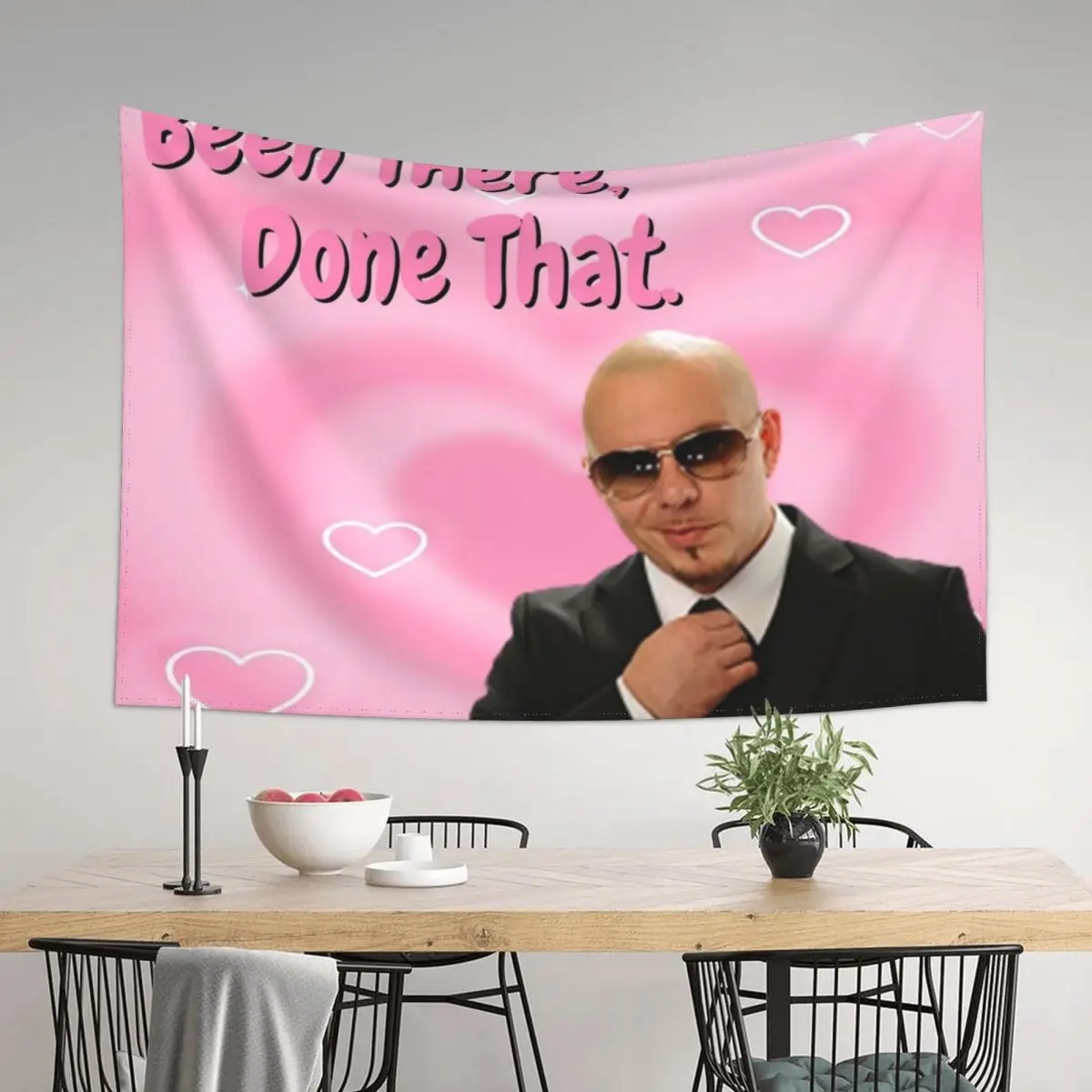 

Been there done that, Mr 305 Worldwide, Meme, Funny, mr 305 Tapestry Home Decoration Room Decoration Korean Style Tapestry
