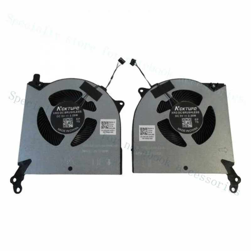 

A++ CPU GPU Fan Set For Lenovo Legion 5-15ARH05H 5P-15ARH05H 5H40S20132 5H40S20133