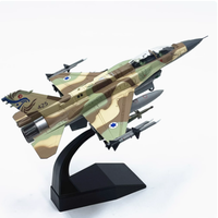 1:72 Scale F16I Storm Fighter F-16 Aircraft Model Alloy Simulation of The Finished AMER