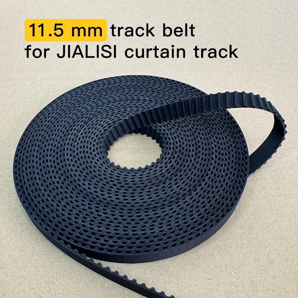 Kevlar verstärkter 11,5 mm elektrischer Vorhangriemen, kompatibel mit Jialisi elektrischen Vorhangschienen, motorisiertes Vorhangschienen-Zubehör