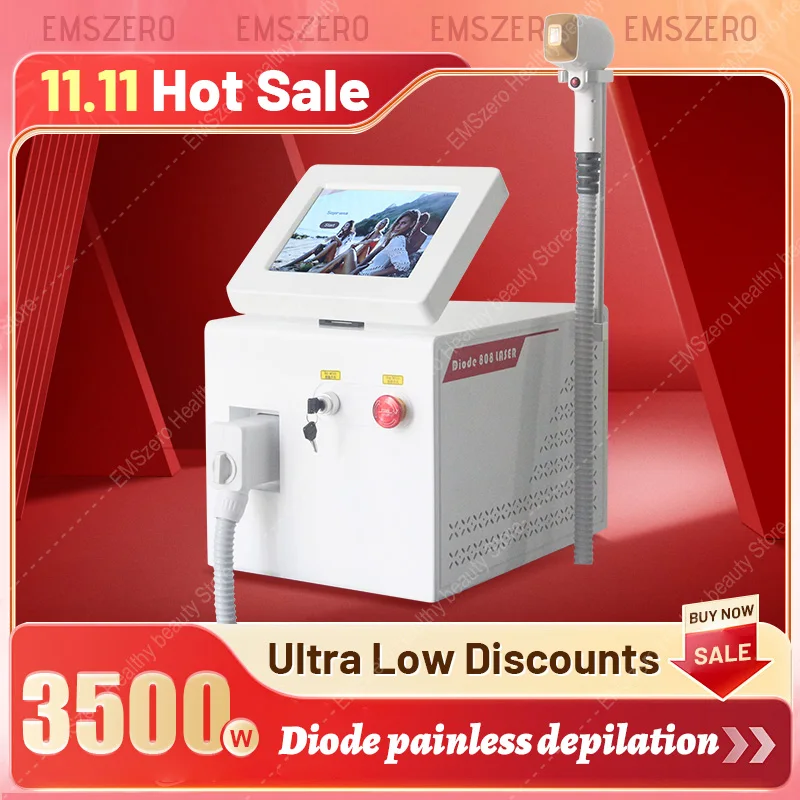 

Professional 3 Waves IPL Diode Ice Titanium Body Hair Removal Machine 2025 Portable Alexandrite Device permanent hair removal