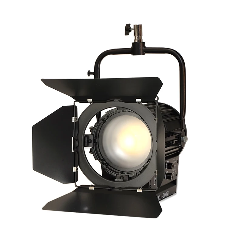 Film And Television Led Spotlight 200w Live Fill Light Anchor Dedicated To Playing Contour Light Professional Studio Lighting