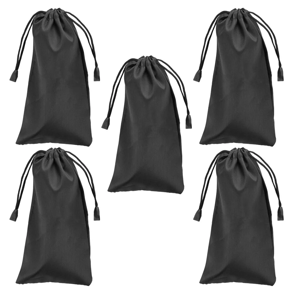5 Pcs Waterproof Sunglasses Storage Bag Large Capacity Soft Lining Protects Glasses Phones Versatile Sunglasses Holder